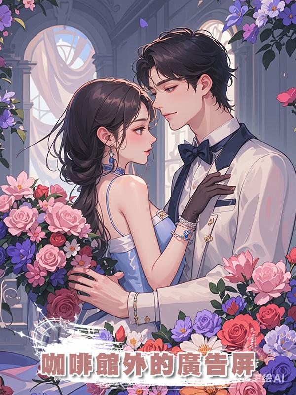 咖啡館外的廣告屏