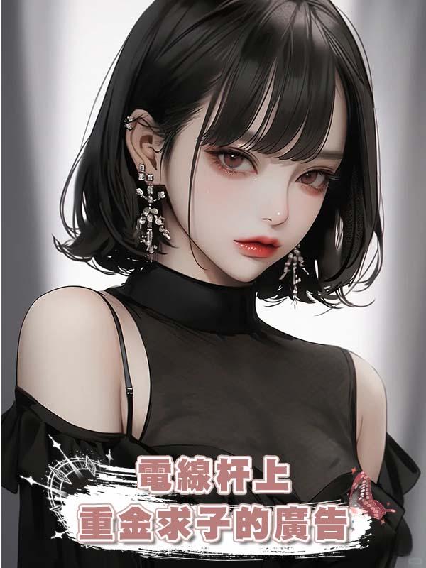 電線杆上重金求子的廣告