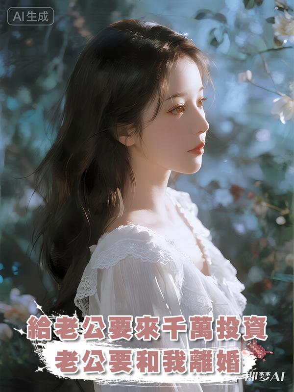 給老公要來千萬投資，老公說公司破產要和我離婚